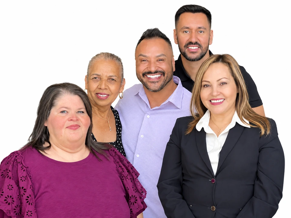 The Fast Divorce team, photographed together